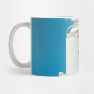 Hope Pills: A Bottle of Hope to cure the 2023 Hangover. Believe That You Are Able Mug